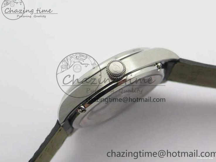 0124 AllSeason Seamaster Edizione Venezia SS Best Edition Black Dial On Leather Strap A 8122